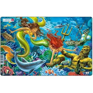 Larsen (U15-2) - "Mermaids" - 15 pieces puzzle