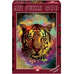 Art Puzzle (4171) - "Tiger" - 500 pieces puzzle
