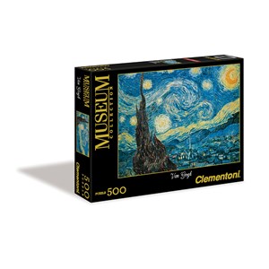 Clementoni (30314) - Vincent van Gogh: "Starry Night" - 500 pieces puzzle