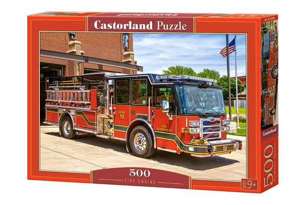 Castorland (B-52660) - "Fire Engine" - 500 pieces puzzle