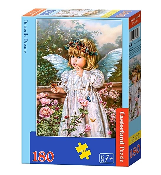 Castorland (B-018208) - "Butterfly Dreams" - 180 pieces puzzle