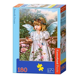 Castorland (B-018208) - "Butterfly Dreams" - 180 pieces puzzle