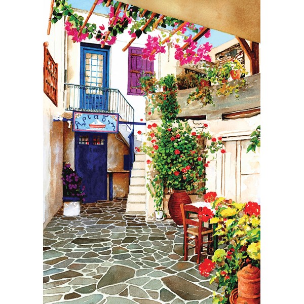Art Puzzle (4185) - "Courtyard" - 500 pieces puzzle