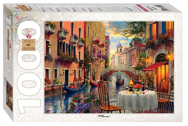 Step Puzzle (79112) - Dominic Davison: "Venice" - 1000 pieces puzzle
