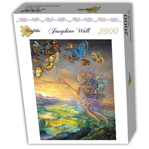 Grafika (T-00193) - Josephine Wall: "Up and Away" - 2000 pieces puzzle