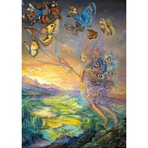 Grafika (T-00193) - Josephine Wall: "Up and Away" - 2000 pieces puzzle