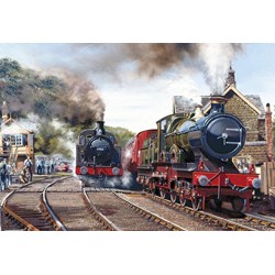 Gibsons (G3034) - "Legendary Locomotives" - 500 pieces puzzle