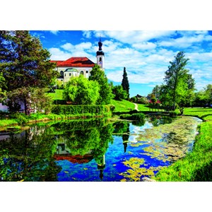 Trefl (371932) - "Chiemsee Lake, Bavaria, Germany" - 500 pieces puzzle
