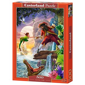 Castorland (B-52769) - "Peter Pan" - 500 pieces puzzle