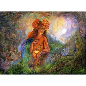 Grafika (02365) - Josephine Wall: "Lighting the Way" - 2000 pieces puzzle