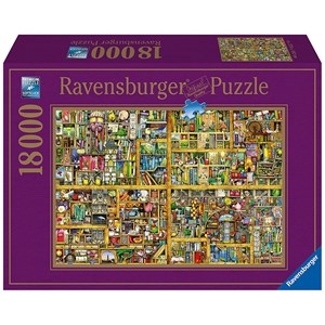 Ravensburger (17825) - Colin Thompson: "Magical Bookcase" - 18000 pieces puzzle