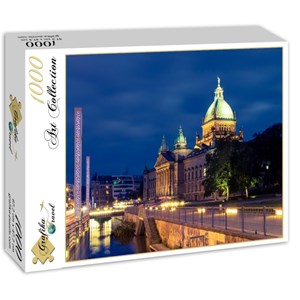 Grafika (02389) - "Bundesverwaltungsgericht, Leipzig, Germany" - 1000 pieces puzzle