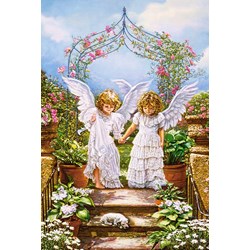 Castorland (C-103225) - "Angelic Friends" - 1000 pieces puzzle
