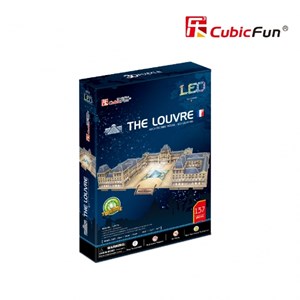 Cubic Fun (L517h) - "Le Louvre" - 137 pieces puzzle