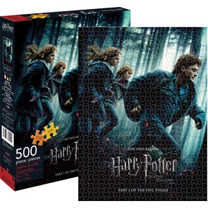 Aquarius (62118) - "Harry Potter Deathly Hallows Part I" - 500 pieces puzzle