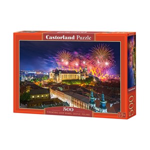 Castorland (B-52721) - "Wawel Castle, Krakow, Poland" - 500 pieces puzzle