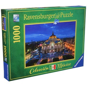 Ravensburger (19842) - "Palace of Fine Arts, Mexico" - 1000 pieces puzzle