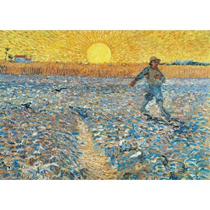 Grafika Kids (00199) - Vincent van Gogh: "The Sower, 1888" - 24 pieces puzzle
