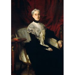 Grafika (02055) - John Singer Sargent: "Ellen Peabody Endicott, 1901" - 1000 pieces puzzle