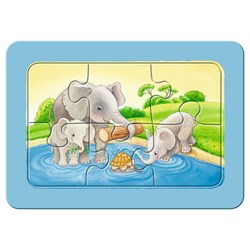 Ravensburger (06574) - "Animals of Africa" - 6 pieces puzzle