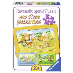 Ravensburger (06574) - "Animals of Africa" - 6 pieces puzzle
