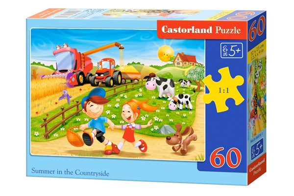 Castorland (B-06878) - "Summer in the Countryside" - 60 pieces puzzle