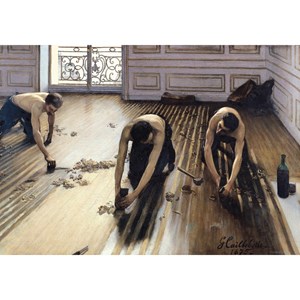 Puzzle Michele Wilson (A817-500) - Gustave Caillebotte: "The Floor Scrapers" - 500 pieces puzzle