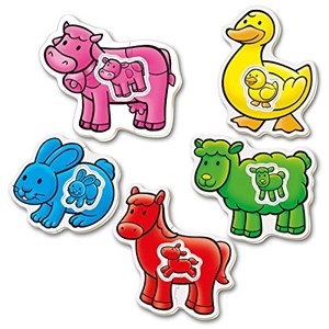 Educa (14865) - "Farm Animals" - 2 3 4 pieces puzzle