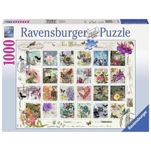 Ravensburger (19607) - "Stamp collection" - 1000 pieces puzzle