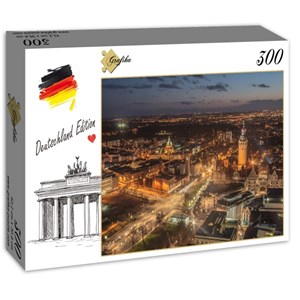Grafika (02564) - "Deutschland Edition, Skyline, Leipzig, Germany" - 300 pieces puzzle