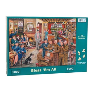 The House of Puzzles (3596) - "Bless 'Em All" - 1000 pieces puzzle