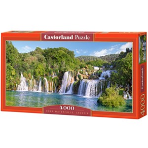 Castorland (C-400133) - "Krka Waterfalls, Croatia" - 4000 pieces puzzle
