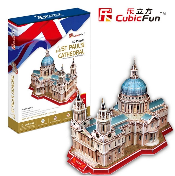 st paul's cathedral 3d puzzle