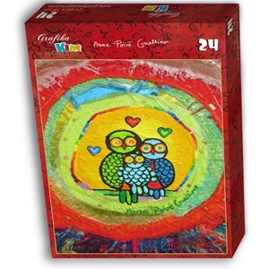 Grafika Kids (01743) - Anne Poire, Patrick Guallino: "Le Nid Porte-bonheur" - 24 pieces puzzle