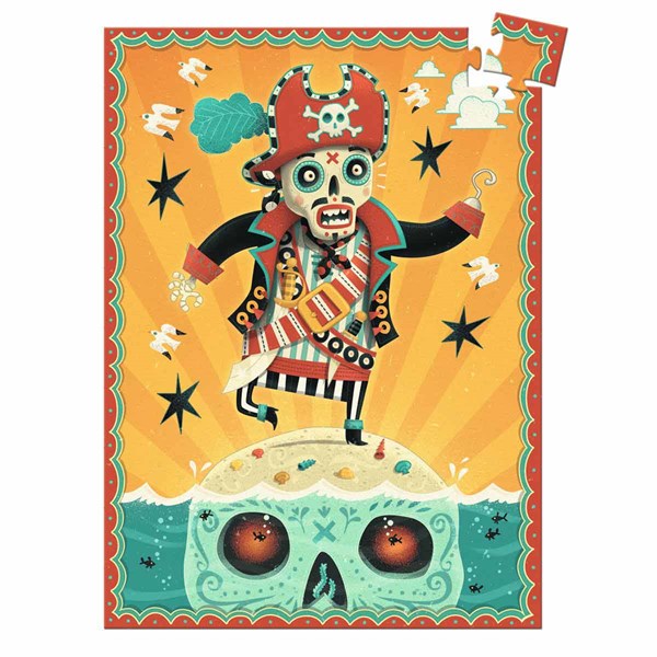Djeco (07670) - "Captain Bones" - 60 pieces puzzle