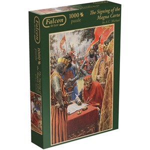 Falcon (11078) - "The Signing of the Magna Carta" - 1000 pieces puzzle