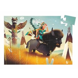 Djeco (07224) - "Tatanka" - 36 pieces puzzle
