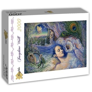 Grafika (T-00352) - Josephine Wall: "Whispered Dreams" - 2000 pieces puzzle