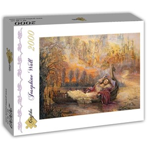 Grafika (T-00260) - Josephine Wall: "Dreams of Camelot" - 2000 pieces puzzle