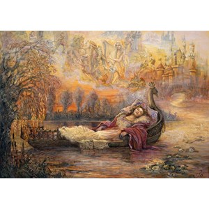 Grafika (T-00260) - Josephine Wall: "Dreams of Camelot" - 2000 pieces puzzle