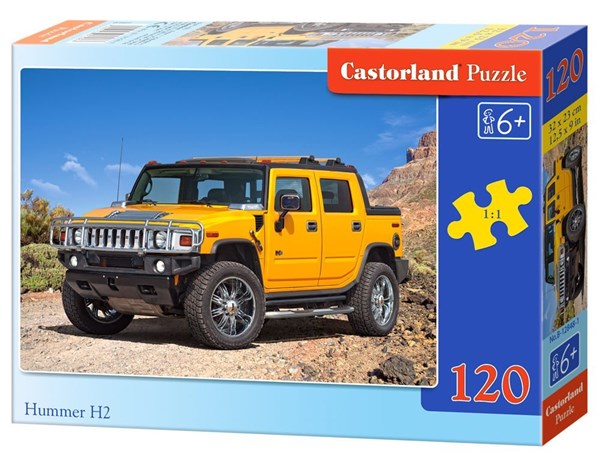 Castorland (B-12848) - "Hummer H2" - 120 pieces puzzle