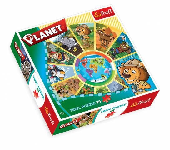 Trefl (39055) - "Planet" - 24 pieces puzzle