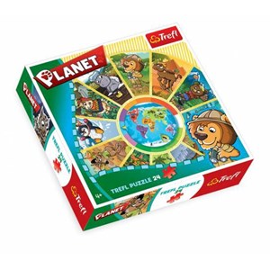 Trefl (39055) - "Planet" - 24 pieces puzzle