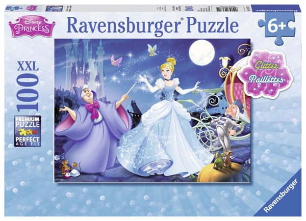 Ravensburger (13671) - "Adorable Cinderella" - 100 pieces puzzle