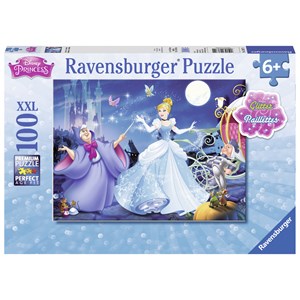Ravensburger (13671) - "Adorable Cinderella" - 100 pieces puzzle