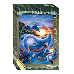 Step Puzzle (83509) - "Underwater world" - 1149 pieces puzzle