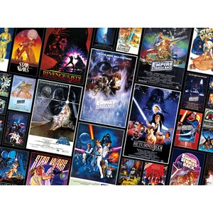 Buffalo Games (11804) - "Star Wars™: Original Trilogy Posters" - 1000 pieces puzzle