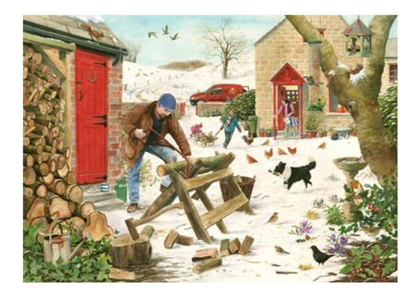The House of Puzzles (2629) - "Winter Fuel" - 1000 pieces puzzle