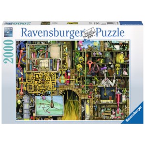 Ravensburger (16642) - Colin Thompson: "Crazy Lab" - 2000 pieces puzzle