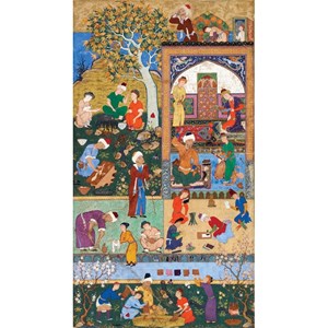 Puzzle Michele Wilson (A288-500) - "Persian Art, The School" - 500 pieces puzzle